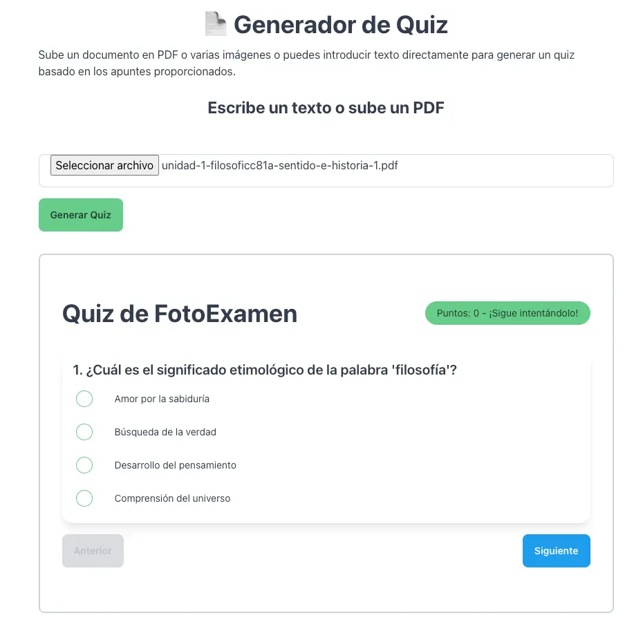 Quizzes Inteligentes